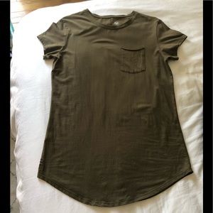 Alpha Foward scoop neck tee